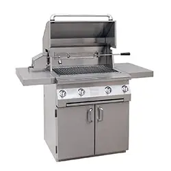 solaire 30-inch infrared propane cart grill