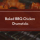 baked bbq chicken drumstick