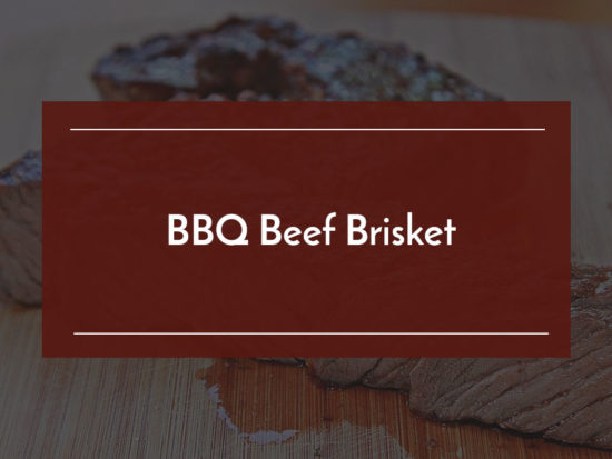 bbq beef brisket