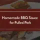 homemade bbq sauce for pulled pork