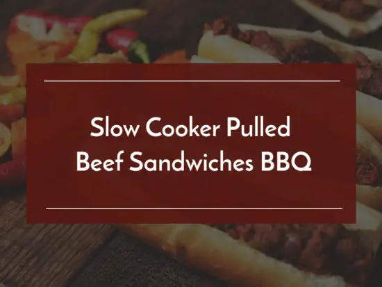 slow cooker pulled beef sandwiches bbq