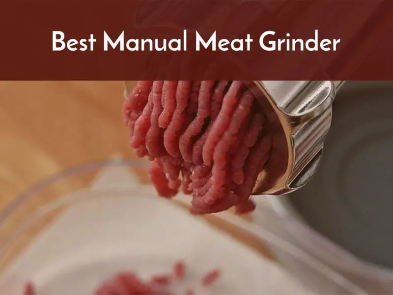 best manual meat grinder