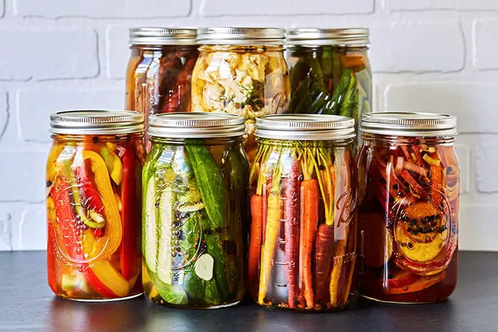 pickled vegetables