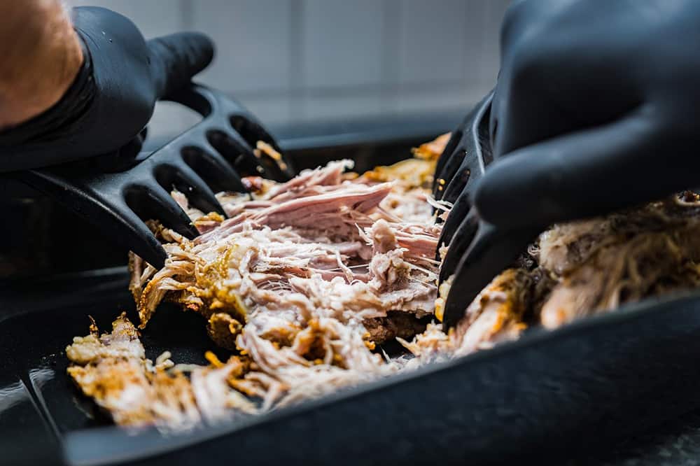 do you drain the juice from pulled pork