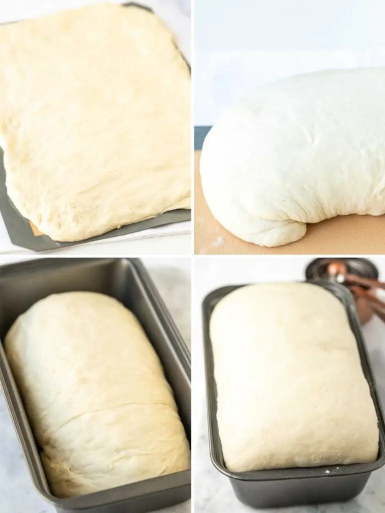 Bake the white bread