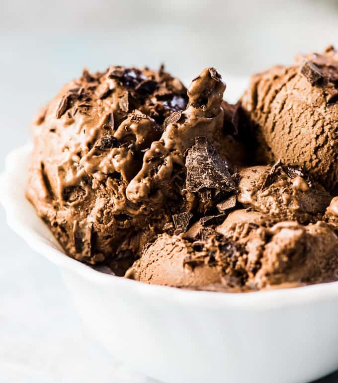 Vegan Chocolate Banana Ice Cream