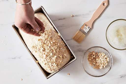 add topping to the dough