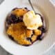 cobbler with blackberries this summer