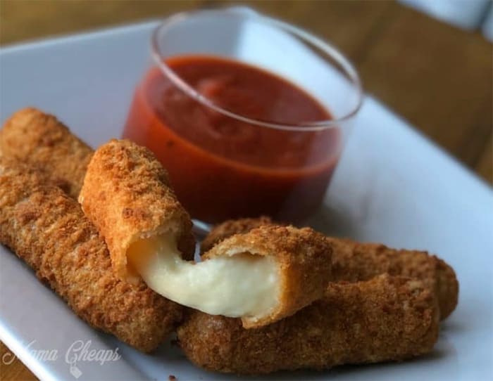 air fryer mozzarella sticks