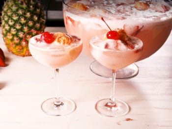 boozy sherbet punch