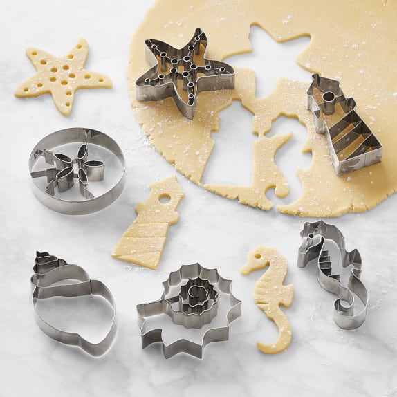 clean and dry cookie cutters 