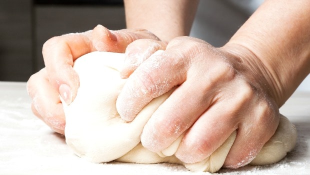 knead the dough