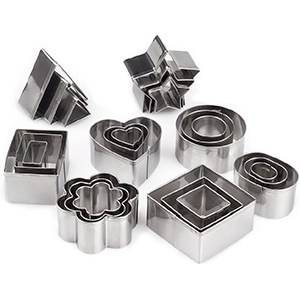 mini metal cookie cutters set