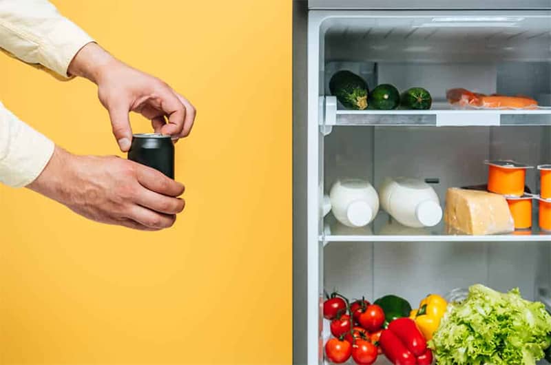 refrigerate drinks after opening