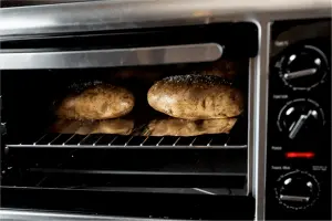 reheating baked potatoes in the oven
