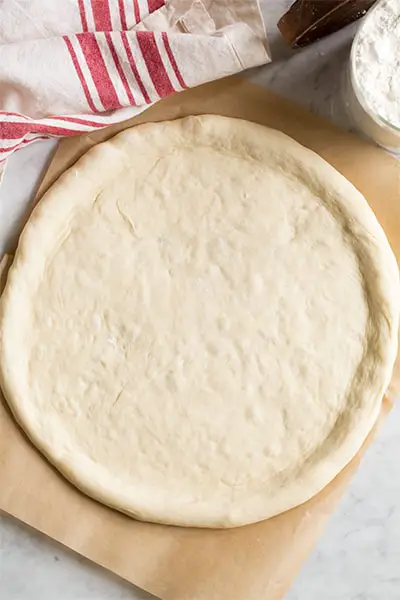  Shaping di fara pizza dough 