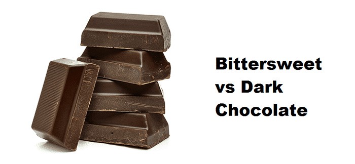 bittersweet chocolate vs dark chocolate