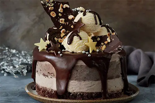 chocolate ice cream cake