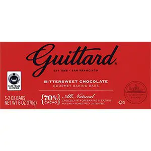 guittard, bar chocolate baking bittersweet
