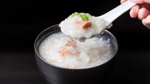 healthy and easy rice porridge