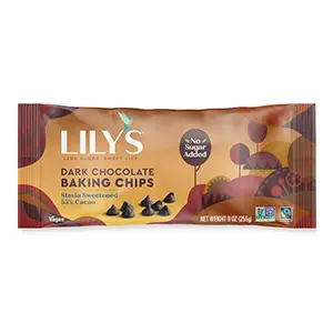 lily's dark chocolate chips