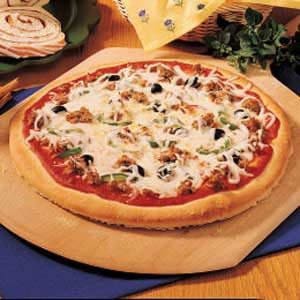 make jiffy pizza crust taste better