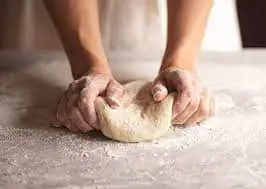 making up di fara pizza dough