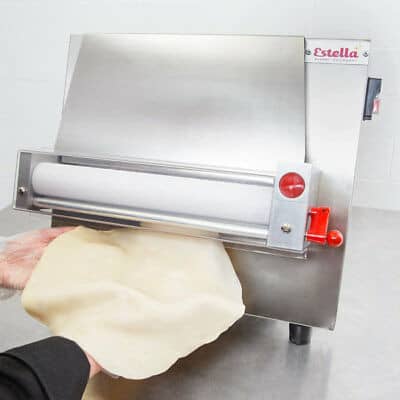 hand molding and rolling the dough