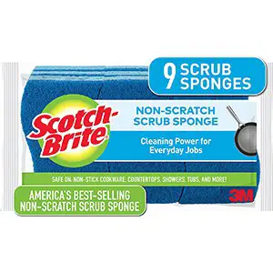 scotch-brite non-scratch scrub sponges