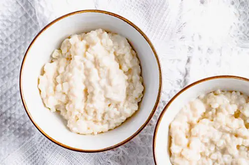 sweet and easy rice pudding