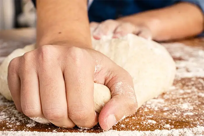 knead the dough