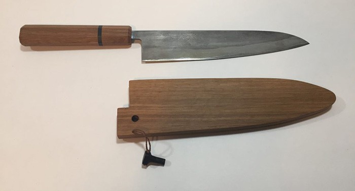 knife wooden block