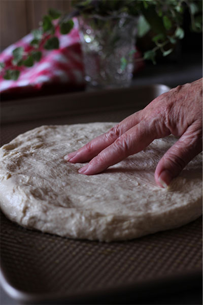 prepare the dough to bake