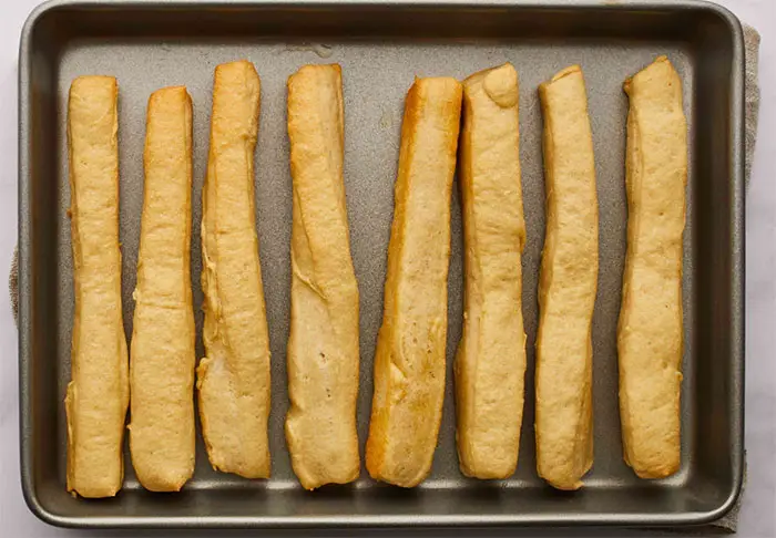 bake the breadsticks