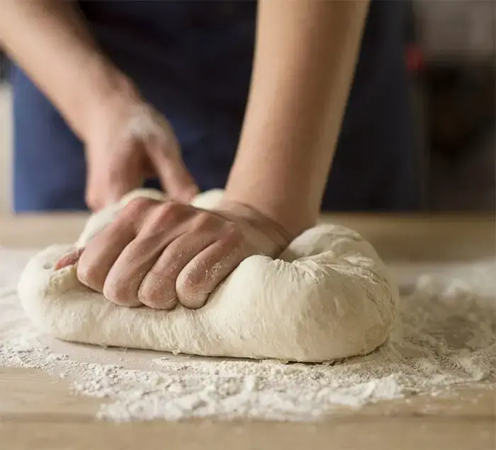 kneading dough
