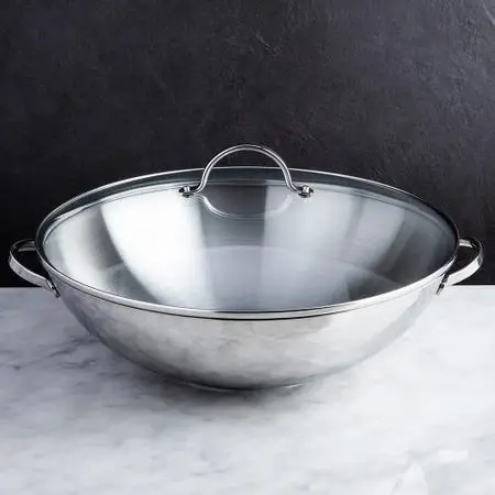  stainless steel wok