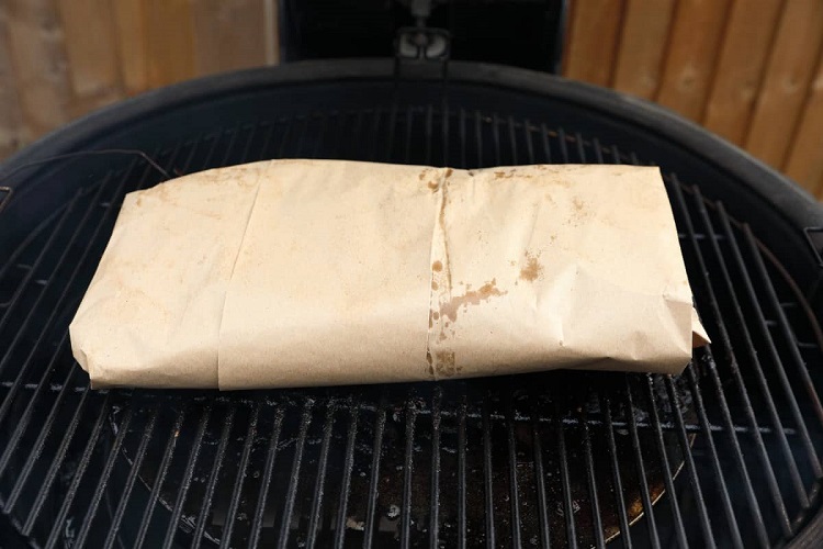 Wrapping Brisket in Parchment Paper