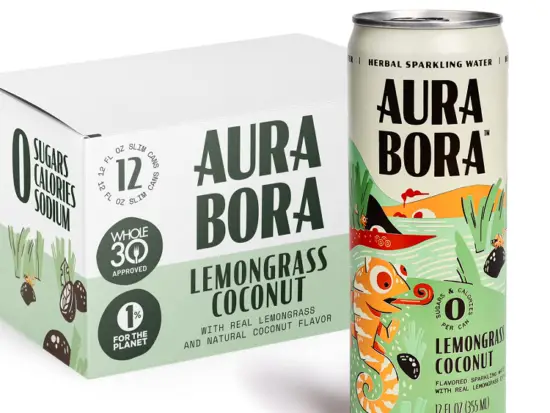 Aura Bora Herbal Sparkling Water