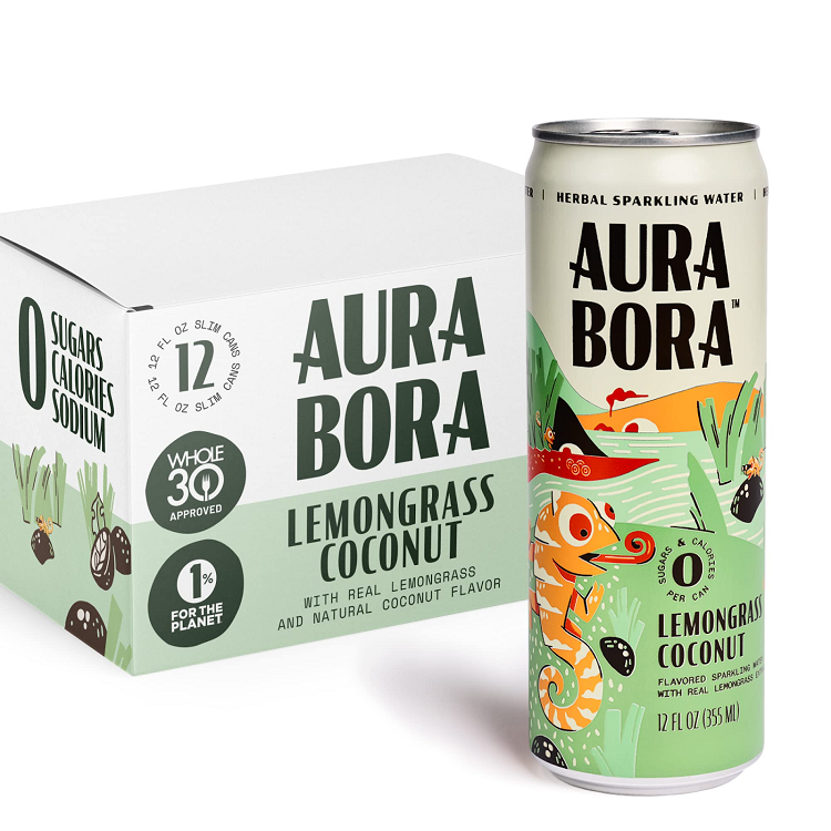 Aura Bora Herbal Sparkling Water