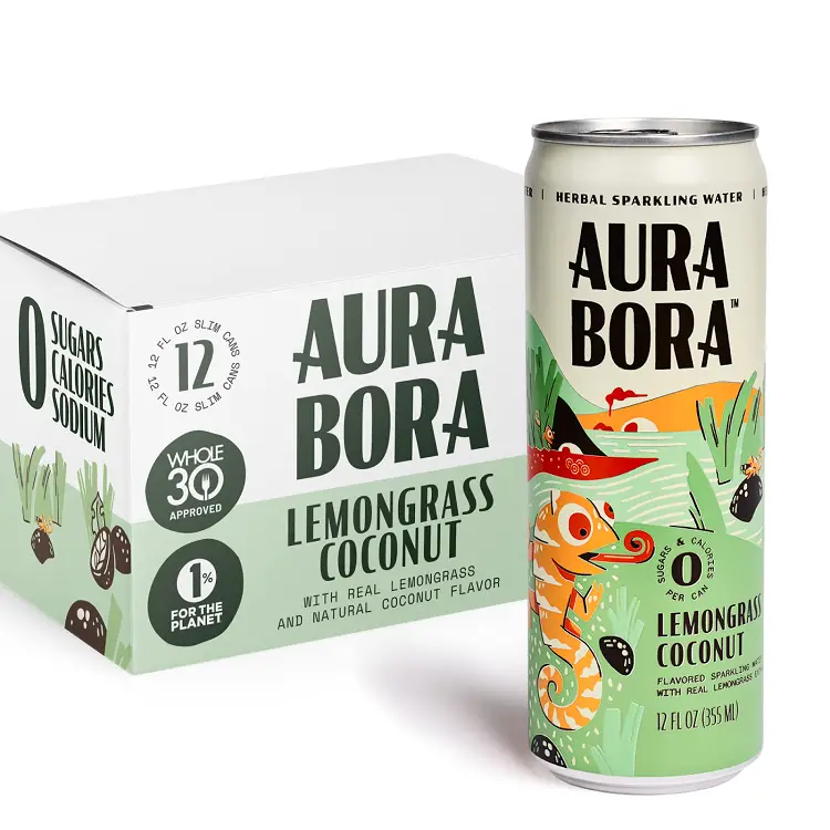 Aura Bora Herbal Sparkling Water